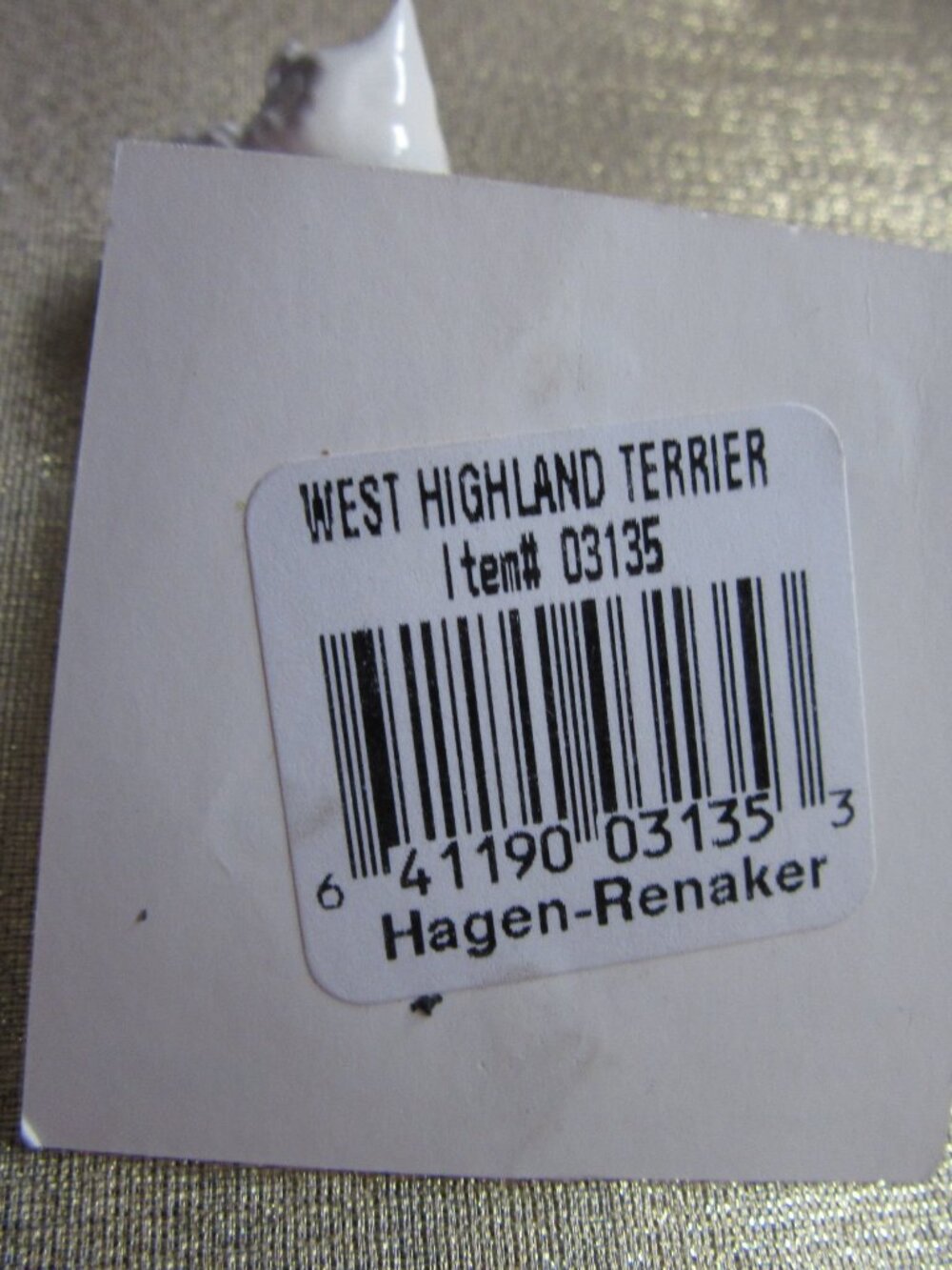 Vintage-Retired-Hagen-Renaker-West-Highland-Terrier Dog - Picture 3 of 12